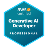 AWS Certified Generative AI Developer - Professional