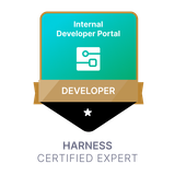 Harness Certified Internal Developer Portal Developer