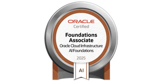 Oracle Cloud Infrastructure 2025 Certified AI Foundations Associate